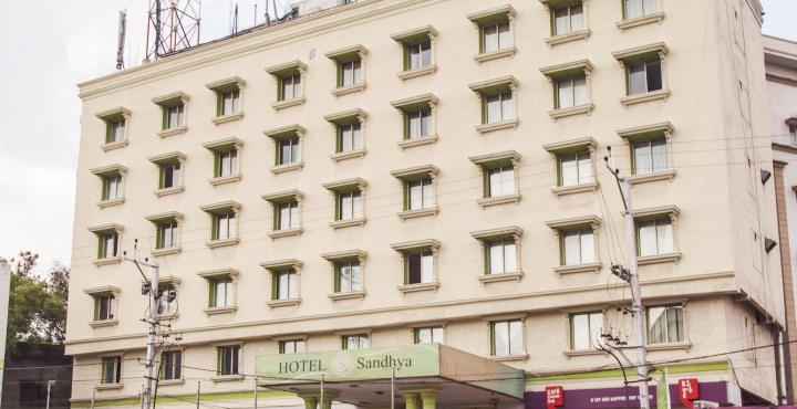 Sandhya Hotel Hyderabad Exterior photo